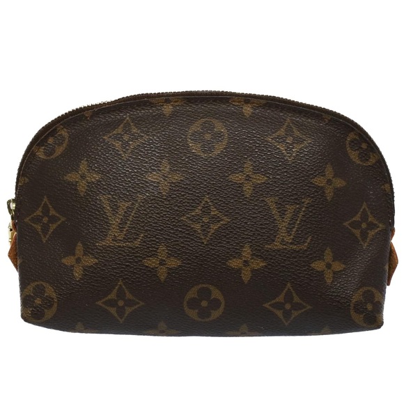 LOUIS VUITTON Monogram Pochette Cosmetic PM Cosmetic Pouch M47515 LV Auth bs8716 - Picture 13 of 16